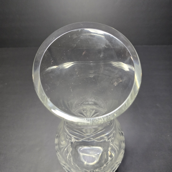 Waterford "Lafford" Blown Crystal Carafe Decanter Wine Water Round 10" - Picture 9 of 14